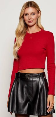 Bluzka damska wiosenna HUGO ze sklepu: Gomez Fashion Store w kategorii: Bluzki damskie - zdjęcie 874714-BD9-10338_BU255W000059619
