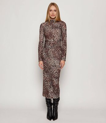 HUGO - Sukienka jesienna ze sklepu: Gomez Fashion Store w kategorii: Sukienki - zdjęcie 874714-BD9-10338_BU255W000068960