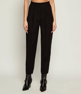 Spodnie damskie casual na jesień HUGO ze sklepu: Gomez Fashion Store w kategorii: Spodnie damskie - zdjęcie 874714-BD9-10338_BU255W000093001