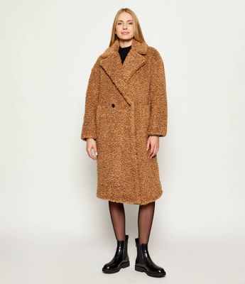 Płaszcz damski HUGO ze sklepu: Gomez Fashion Store w kategorii: Płaszcze damskie - zdjęcie 874714-BD9-10338_BU255W000100230