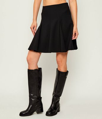 Spódnica na wiosnę HUGO ze sklepu: Gomez Fashion Store w kategorii: Spódnice - zdjęcie 874714-BD9-10338_BU255W000105001