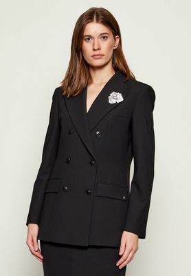 Marynarka elegancki HUGO ze sklepu: Gomez Fashion Store w kategorii: Marynarki damskie - zdjęcie 874714-BD9-10338_BU255W000111001