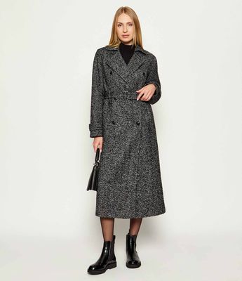 Płaszcz damski jesienny HUGO ze sklepu: Gomez Fashion Store w kategorii: Płaszcze damskie - zdjęcie 874714-BD9-10338_BU255W000113962