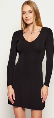 Sukienka jesienna HUGO ze sklepu: Gomez Fashion Store w kategorii: Sukienki - zdjęcie 874714-BD9-10338_BU255W000115001