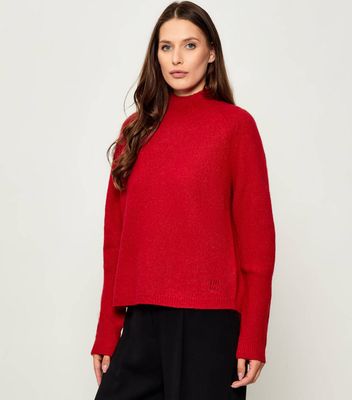 Sweter damski HUGO ze sklepu: Gomez Fashion Store w kategorii: Swetry damskie - zdjęcie 874714-BD9-10338_BU255W000118619