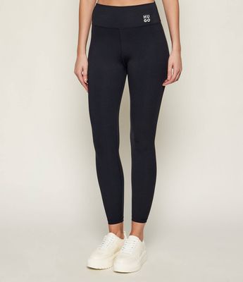 Spodnie damskie casual HUGO ze sklepu: Gomez Fashion Store w kategorii: Spodnie damskie - zdjęcie 874714-BD9-10338_BU255W000129001