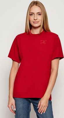 Bluzka damska casualowa wiosenna HUGO ze sklepu: Gomez Fashion Store w kategorii: Bluzki damskie - zdjęcie 874714-BD9-10338_BU255W000138619