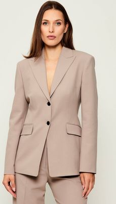 Marynarka wiosenny HUGO ze sklepu: Gomez Fashion Store w kategorii: Marynarki damskie - zdjęcie 874714-BD9-10338_BU255W000139273