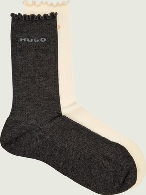 Skarpetki damskie Hugo Bodywear ze sklepu: Gomez Fashion Store w kategorii: Skarpetki damskie - zdjęcie 874714-BD9-10338_BZ255W000006031