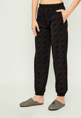Piżama w nadruki Hugo Bodywear ze sklepu: Gomez Fashion Store w kategorii: Piżamy damskie - zdjęcie 874714-BD9-10338_BZ255W000009004