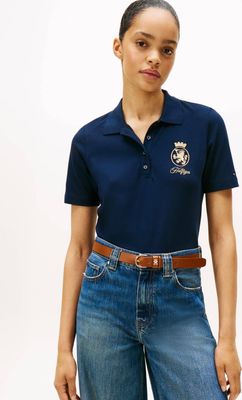 Bluzka damska na wiosnę casual Tommy Hilfiger ze sklepu: Gomez Fashion Store w kategorii: Bluzki damskie - zdjęcie 874714-BD9-10338_TH255W000200F71