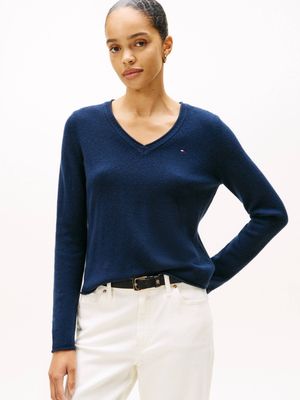 Sweter damski Tommy Hilfiger ze sklepu: Gomez Fashion Store w kategorii: Swetry damskie - zdjęcie 874714-BD9-10338_TH255W000203F71