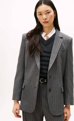 Tommy Hilfiger - Marynarka klasyczny ze sklepu: Gomez Fashion Store w kategorii: Marynarki damskie - zdjęcie 874714-BD9-10338_TH255W000220D18