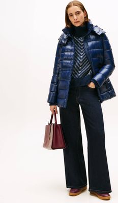 Tommy Hilfiger - Kurtka damska ze sklepu: Gomez Fashion Store w kategorii: Kurtki damskie - zdjęcie 874714-BD9-10338_TH255W000227F71