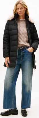 Kurtka damska casual Tommy Hilfiger ze sklepu: Gomez Fashion Store w kategorii: Kurtki damskie - zdjęcie 874714-BD9-10338_TH255W000229D12