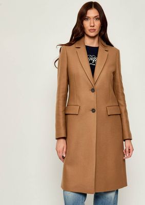 Płaszcz damski jesienny Tommy Hilfiger ze sklepu: Gomez Fashion Store w kategorii: Płaszcze damskie - zdjęcie 874714-BD9-10338_TH255W000231O12