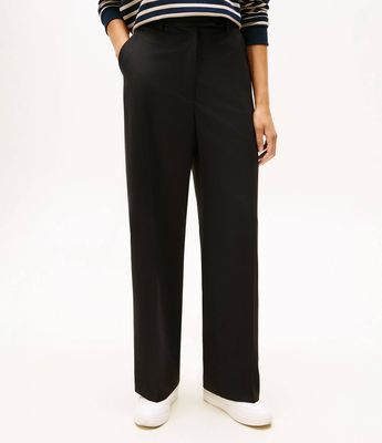 Spodnie damskie jesienne Tommy Hilfiger ze sklepu: Gomez Fashion Store w kategorii: Spodnie damskie - zdjęcie 874714-BD9-10338_TH255W000242D12