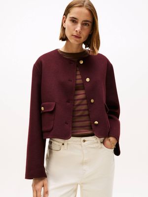 Kurtka damska jesienna casual Tommy Hilfiger ze sklepu: Gomez Fashion Store w kategorii: Kurtki damskie - zdjęcie 874714-BD9-10338_TH255W000243F27
