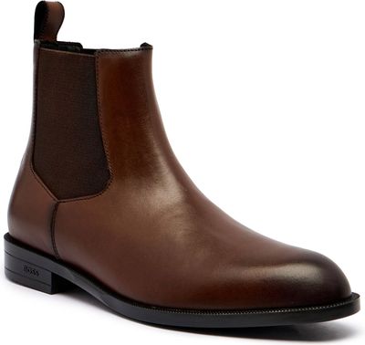 Buty zimowe męskie jesienne BOSS BLACK ze sklepu: Gomez Fashion Store w kategorii: Buty zimowe męskie - zdjęcie 874714-BD9-10338_BB255M000088205