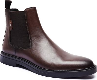 Buty zimowe męskie jesienne BOSS BLACK ze sklepu: Gomez Fashion Store w kategorii: Buty zimowe męskie - zdjęcie 874714-BD9-10338_BB255M000094201
