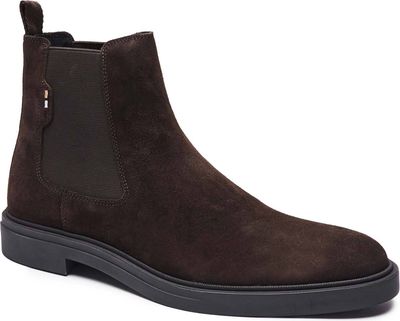 Buty zimowe męskie na jesień BOSS BLACK ze sklepu: Gomez Fashion Store w kategorii: Buty zimowe męskie - zdjęcie 874714-BD9-10338_BB255M000095201