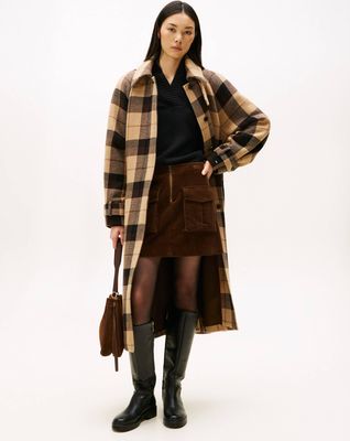 Płaszcz damski Tommy Hilfiger ze sklepu: Gomez Fashion Store w kategorii: Płaszcze damskie - zdjęcie 874714-BD9-10338_TH255W000244375