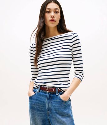 Bluzka damska casual Tommy Hilfiger ze sklepu: Gomez Fashion Store w kategorii: Bluzki damskie - zdjęcie 874714-BD9-10338_TH255W000253P61