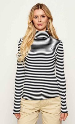 Bluzka damska casual jesienna Tommy Hilfiger ze sklepu: Gomez Fashion Store w kategorii: Bluzki damskie - zdjęcie 874714-BD9-10338_TH255W000254P44