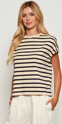 Bluzka damska casual Tommy Hilfiger ze sklepu: Gomez Fashion Store w kategorii: Bluzki damskie - zdjęcie 874714-BD9-10338_TH255W000259147