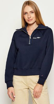 Bluza damska casual Tommy Hilfiger ze sklepu: Gomez Fashion Store w kategorii: Bluzy damskie - zdjęcie 874714-BD9-10338_TH255W000262F71