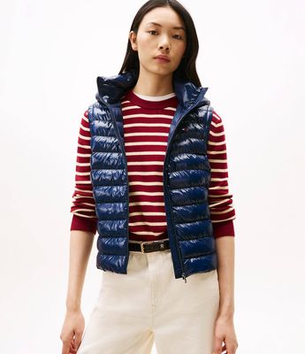 Kamizelka damska Tommy Hilfiger ze sklepu: Gomez Fashion Store w kategorii: Kamizelki damskie - zdjęcie 874714-BD9-10338_TH255W000265F71