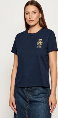 Bluzka damska młodzieżowa na wiosnę Tommy Hilfiger ze sklepu: Gomez Fashion Store w kategorii: Bluzki damskie - zdjęcie 874714-BD9-10338_TH255W000268F71