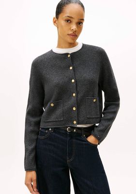 Sweter damski casual Tommy Hilfiger ze sklepu: Gomez Fashion Store w kategorii: Swetry damskie - zdjęcie 874714-BD9-10338_TH255W000271O47