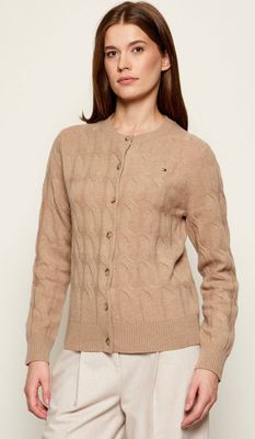 Sweter damski casualowy Tommy Hilfiger ze sklepu: Gomez Fashion Store w kategorii: Swetry damskie - zdjęcie 874714-BD9-10338_TH255W000272Z75