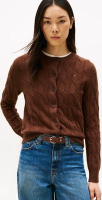 Sweter damski casual Tommy Hilfiger ze sklepu: Gomez Fashion Store w kategorii: Swetry damskie - zdjęcie 874714-BD9-10338_TH255W000272O15