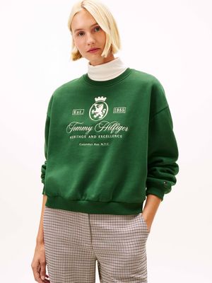 Bluza damska w stylu młodzieżowym Tommy Hilfiger ze sklepu: Gomez Fashion Store w kategorii: Bluzy damskie - zdjęcie 874714-BD9-10338_TH255W000276Z76