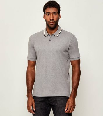 BOSS BLACK - T-shirt męski wiosenny ze sklepu: Gomez Fashion Store w kategorii: T-shirty męskie - zdjęcie 874714-BD9-10338_BB255M000166041