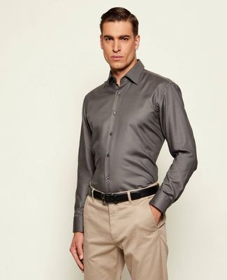 BOSS BLACK - Koszula męska casual ze sklepu: Gomez Fashion Store w kategorii: Koszule męskie - zdjęcie 874714-BD9-10338_BB255M000169029