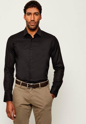 Koszula męska jesienna BOSS BLACK ze sklepu: Gomez Fashion Store w kategorii: Koszule męskie - zdjęcie 874714-BD9-10338_BB255M000171001