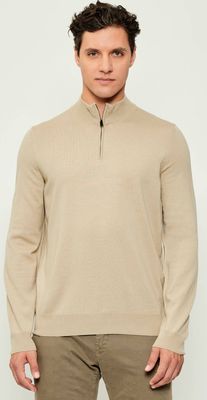 Sweter męski zimowy BOSS BLACK ze sklepu: Gomez Fashion Store w kategorii: Swetry męskie - zdjęcie 874714-BD9-10338_BB255M000184275
