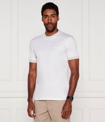 T-shirt męski na wiosnę BOSS BLACK ze sklepu: Gomez Fashion Store w kategorii: T-shirty męskie - zdjęcie 874714-BD9-10338_BB254M000077100