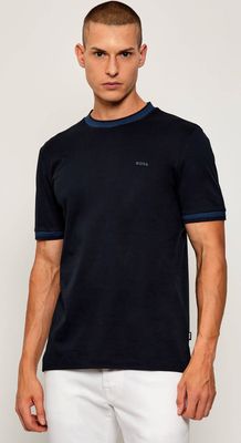 BOSS BLACK - T-shirt męski na wiosnę ze sklepu: Gomez Fashion Store w kategorii: T-shirty męskie - zdjęcie 874714-BD9-10338_BB255M000198405