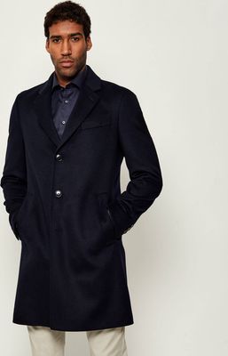 Płaszcz męski elegancki BOSS BLACK ze sklepu: Gomez Fashion Store w kategorii: Płaszcze męskie - zdjęcie 874714-BD9-10338_BB255M000223404