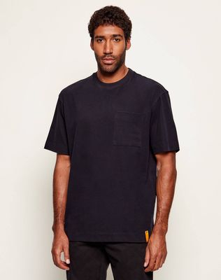 T-shirt męski casual BOSS BLACK ze sklepu: Gomez Fashion Store w kategorii: T-shirty męskie - zdjęcie 874714-BD9-10338_BB255M000226001