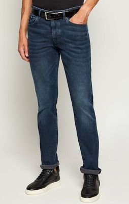Jeansy męskie wiosenne BOSS BLACK ze sklepu: Gomez Fashion Store w kategorii: Jeansy męskie - zdjęcie 874714-BD9-10338_BB255M000241425