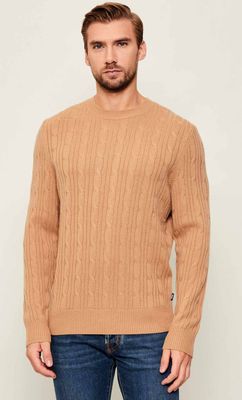 Sweter męski na zimę BOSS BLACK ze sklepu: Gomez Fashion Store w kategorii: Swetry męskie - zdjęcie 874714-BD9-10338_BB255M000247260
