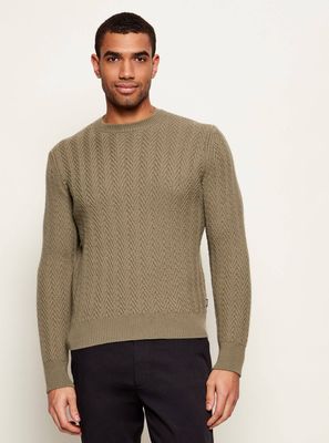 Sweter męski BOSS BLACK ze sklepu: Gomez Fashion Store w kategorii: Swetry męskie - zdjęcie 874714-BD9-10338_BB255M000249245