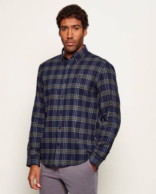 Koszula męska casual z klasycznym kołnierzykiem BOSS BLACK ze sklepu: Gomez Fashion Store w kategorii: Koszule męskie - zdjęcie 874714-BD9-10338_BB255M000258473