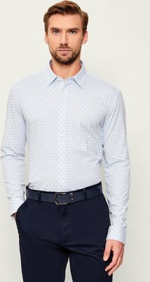 BOSS BLACK - Koszula męska elegancka z klasycznym kołnierzykiem ze sklepu: Gomez Fashion Store w kategorii: Koszule męskie - zdjęcie 874714-BD9-10338_BB255M000275450