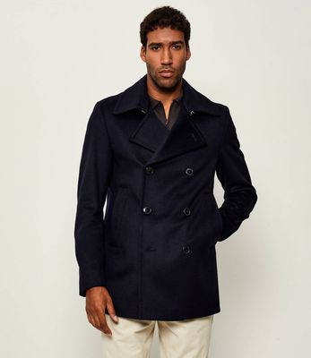 Płaszcz męski jesienny BOSS BLACK ze sklepu: Gomez Fashion Store w kategorii: Płaszcze męskie - zdjęcie 874714-BD9-10338_BB255M000288404